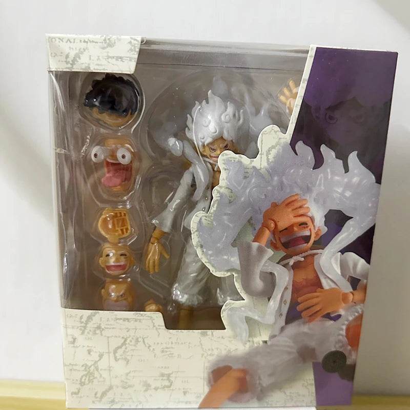 One Piece Monkey D Luffy Figure Gear 5 Sun God Nika Luffy Action Figurine PVC Model Collection Decoration Birthday Toys Gifts - AIAZ