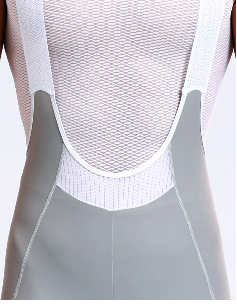 INBIKE 2025 Men's Cycling Bib Shorts High-Waisted Breathable Biking Bicycle Bibs Pants MTB Cycling Clothing Man with Pockets