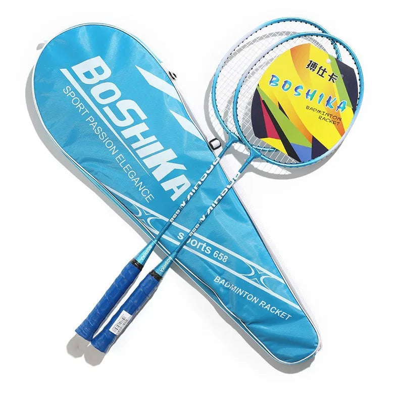 Original By Beginners Badminton Set 2pcs Professional Training Durable Leisure Sports Racquet