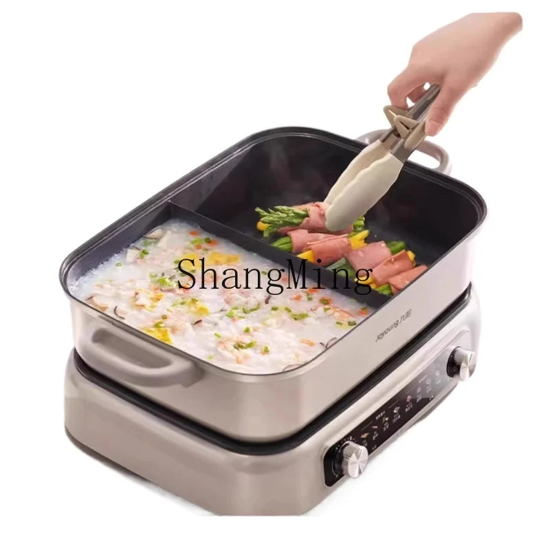 ZYY household multi-functional sub-control split pan frying electric cooking pan mandarin duck pan