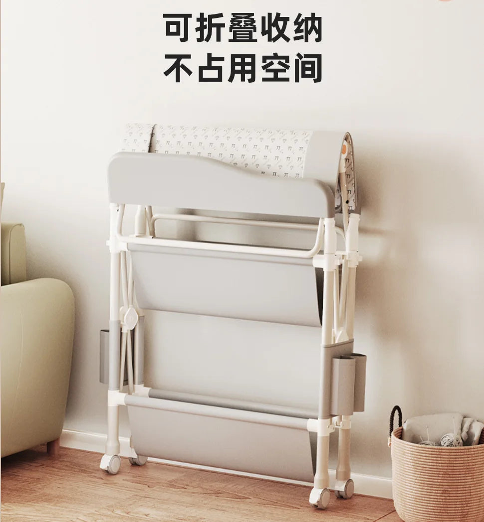 Diaper Table Baby Care Table Portable Multifunctional Foldable Shampooable Baby Diaper Table