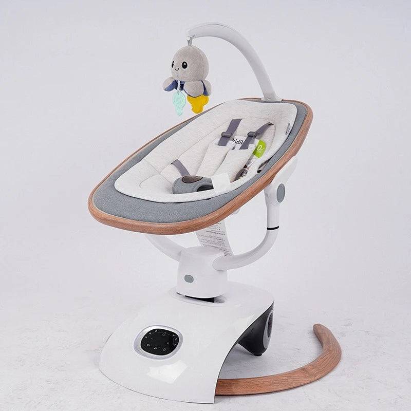 Electric Baby Rocking Chair Newborn Baby Sleep Rocking Bed Multi-mode Baby Cradle Electric Children's Swing