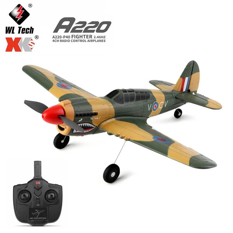 Qidi560 Moore M7 Off-road RC Plane 4CH Brushless Remote Control Airplane Fixed Wing Aircraft Model EPP Foam Toys for Children - AIAZ