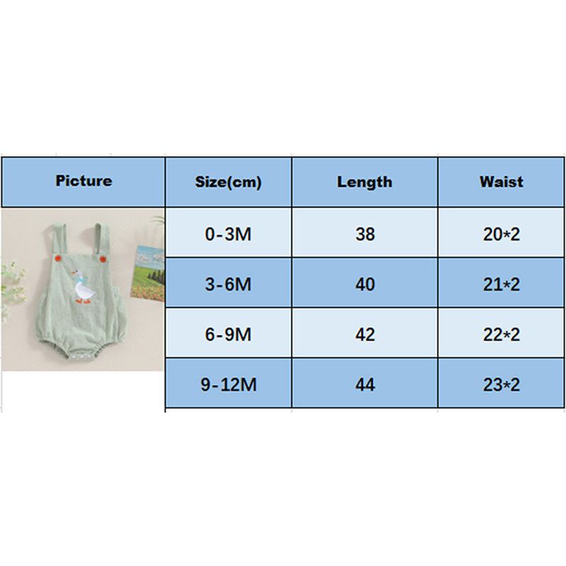 Citgeett Summer Infant Baby Girl Sleeveless Bodysuit Print Suspender Jumpsuit Cute Casual Clothes