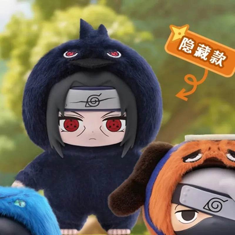 Original BANDAI Eaki Naruto Uzumaki Naruto Blind Box Shippuden Beast Party Series Plush Doll Anime Characters Are Cute Toys Gift - AIAZ