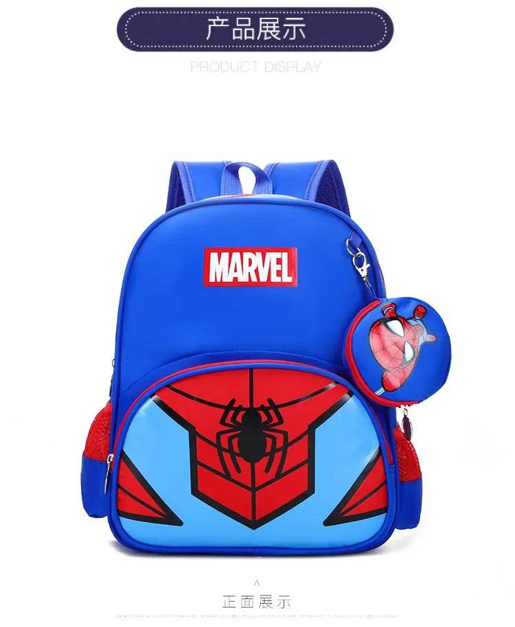 New Children School Bag Boys Girls Spider Man Cartoon Kindergarten Schoolbags Kids Orthopedic Backpacks 4-13 Year - AIAZ