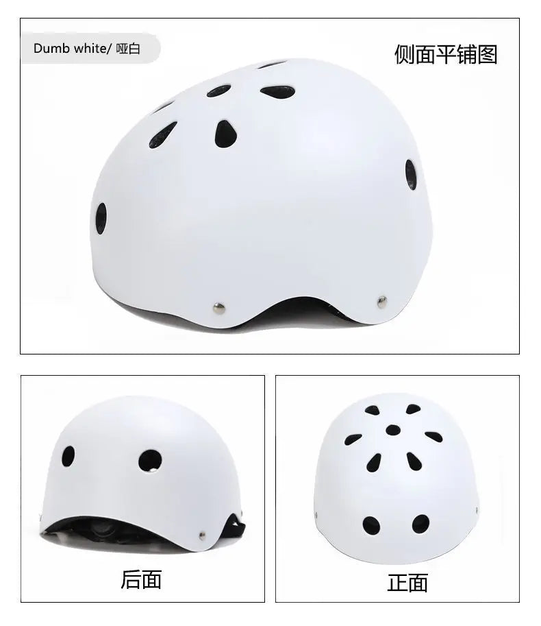 Electric Scooter Round Bike Helmet Cycling Skateboard Ski Child Sports Safety Bicycle Helmet Four Seasons Bike Accessories