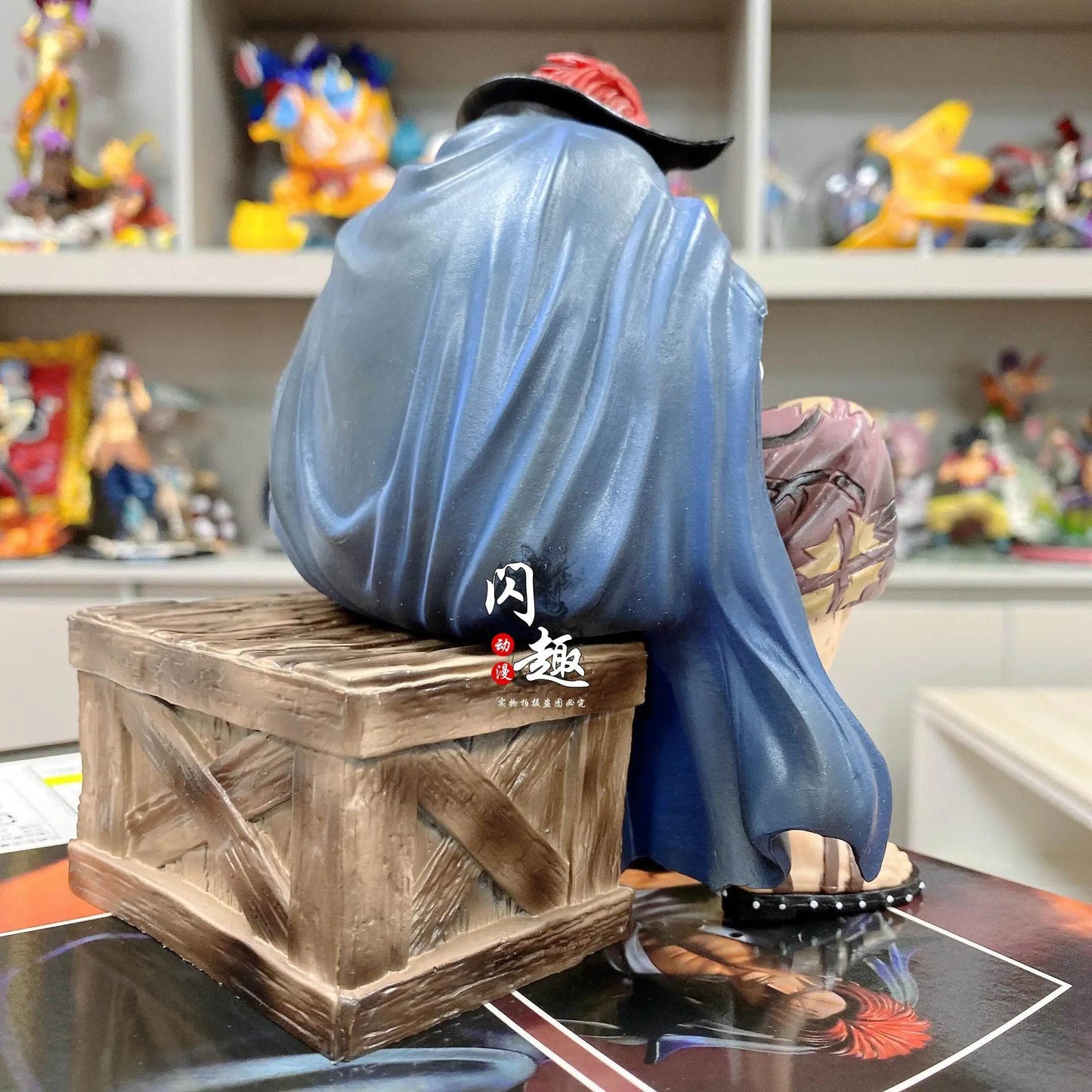 17cm One Piece Shanks Anime Figures Film Red Yonko Red Hair Shanks Action Figure PVC Statue Figurine Model Decoration Doll Toys - AIAZ