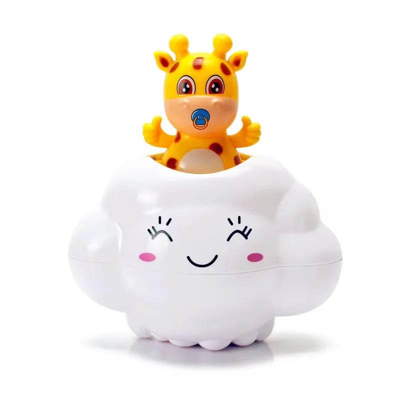 Baby Bath Toy, Bathing Cute Swimming Water Spraying Clouds Shower Bath Toy For Kids Water Playing Toy - AIAZ