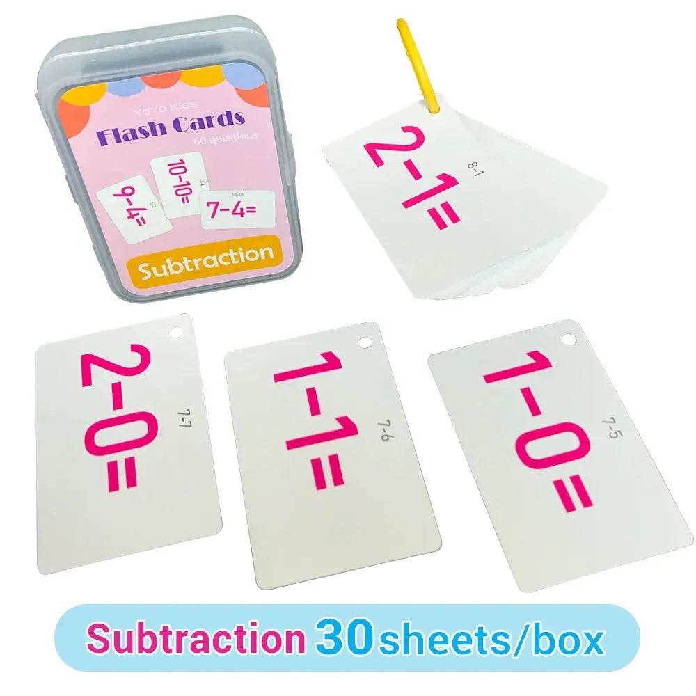 Kids English Words Learning Flashcards Reading Enlightenment Cards Home School Educational Toys Montessori Teacher Teaching Aids - AIAZ