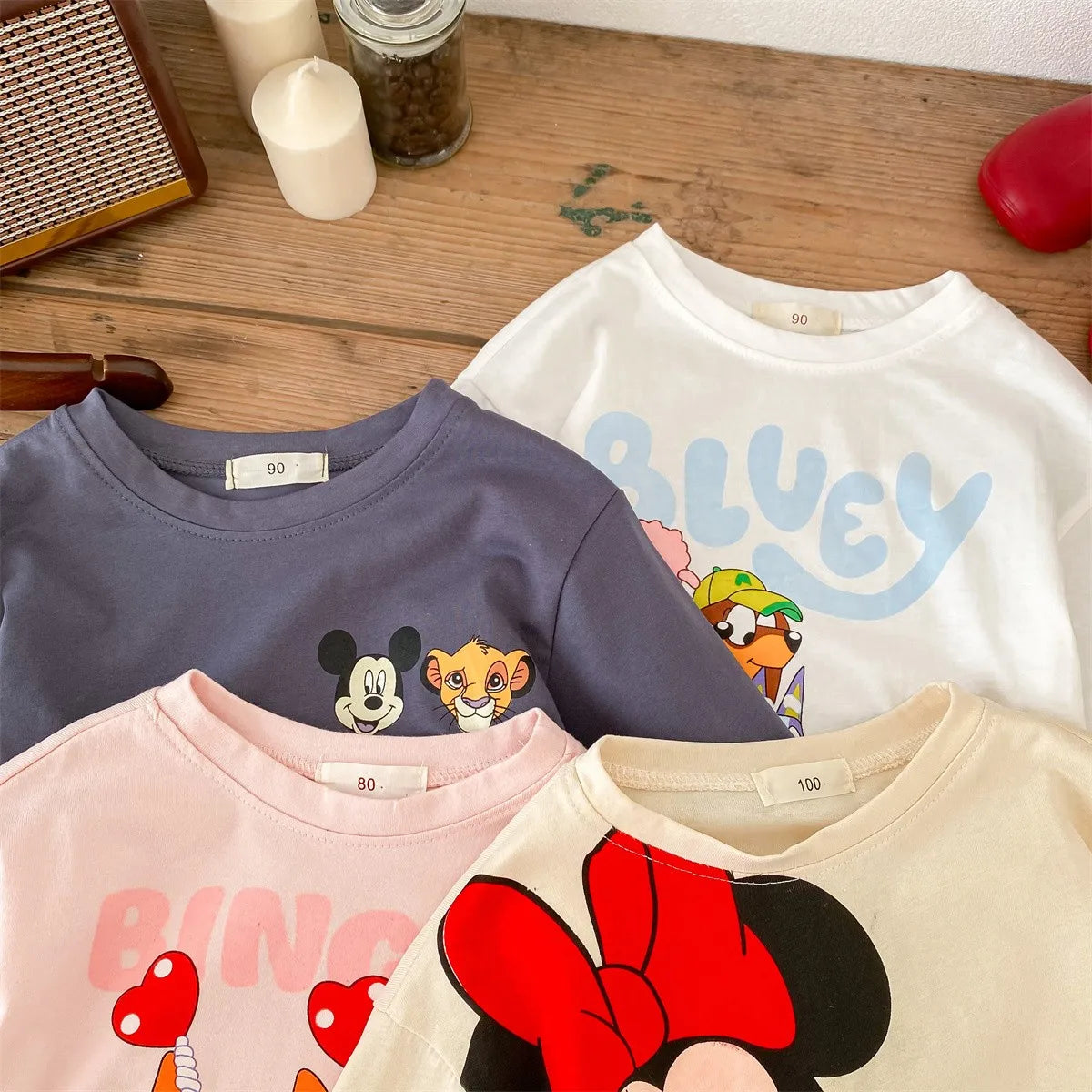 Boutique Fashion Kids Clothing Long Sleeve Tees Spring Autumn Cartoon Printed Baby Girls Base Shirt Crewneck Children Top Blouse