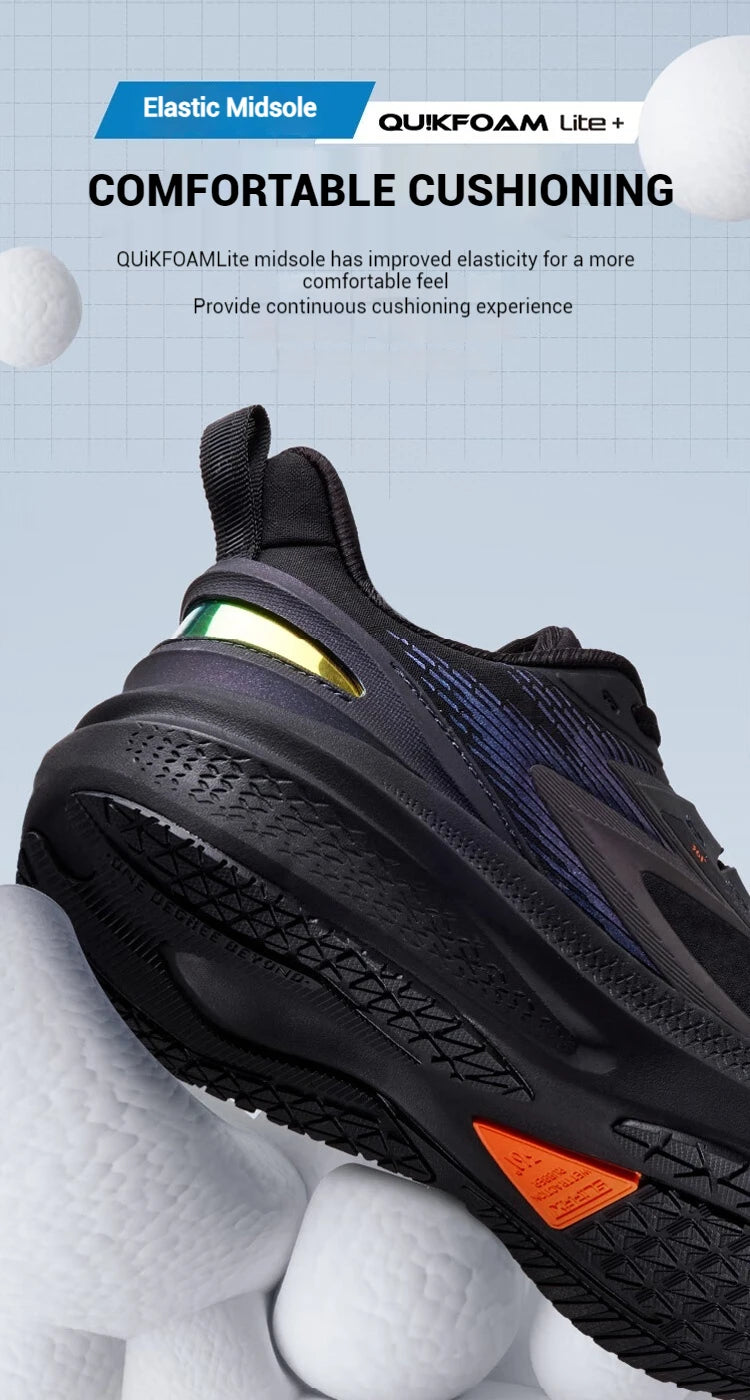 361 Degrees Rainblock 7.0 Men Running Shoes Anti Splash Rainproof Technology Non-Slip Cushioning Rebound Male Sneakers 672432239