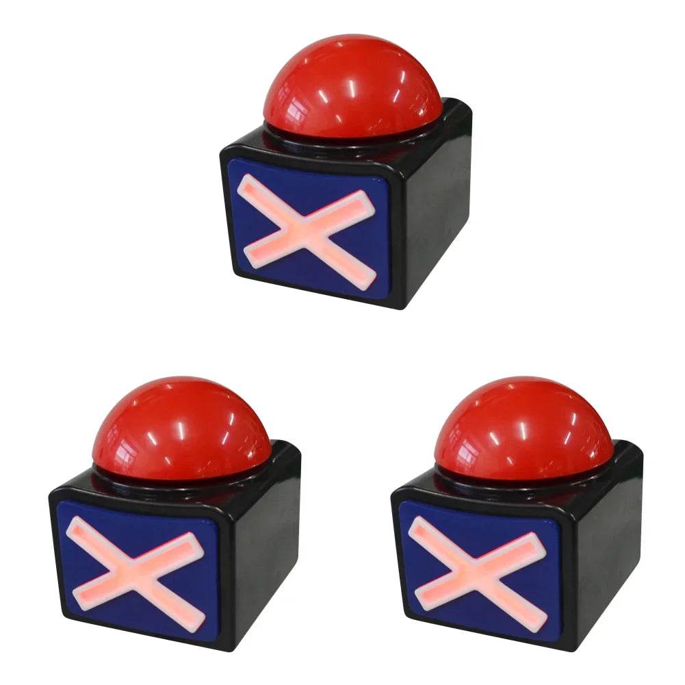 4-1PCS Educational Answer Buzzer Interactive Game Answer Buzzers for Kids' Engaging Learning Family Game Quiz Show Alarm Buzzer - AIAZ