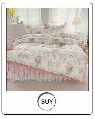 4/6/9Pcs Gorgeous European Palace Style Royal Embroidery Bedding Set Brocade Egyptian Cotton Duvet Cover Bed Sheet Pillowcases