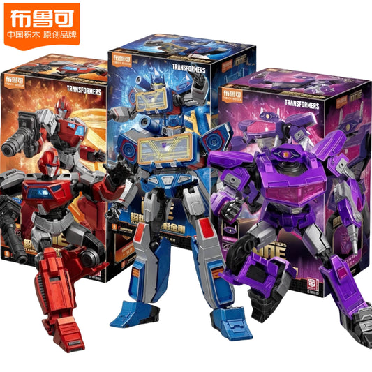 New Listed Blokees Transformers One Classic Class Soundwave Ironhide Shockwave Assembled figures Movable Model Blokees Group - AIAZ