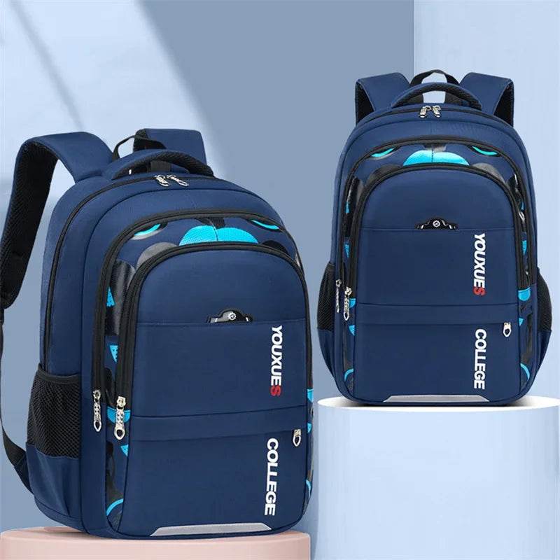Useful Kids Backpack In Primary Schoolbag For Teenager Boys Waterproof Backpacks Book Bag - AIAZ