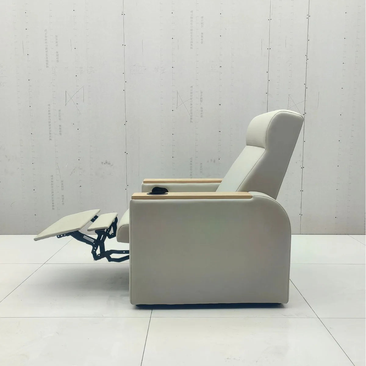 Luxury Single Infusion Sofa Hospitals Clinics Stainless Steel Leather Manual Electric Reclining Intravenous Drip Injection Seat