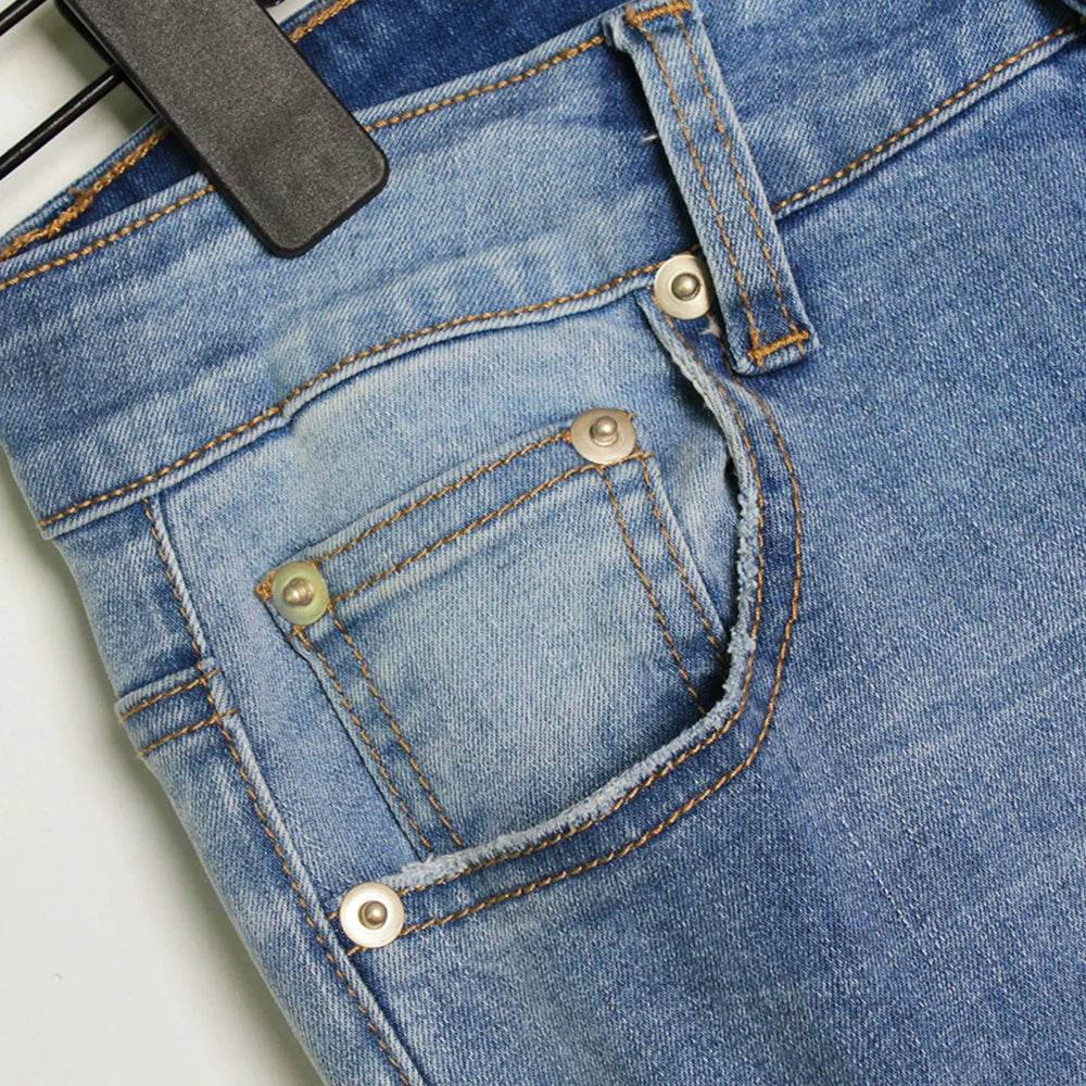 Sexy Embroidery fashion streetwear women mom jeans woman jean stacked pants boyfriend baggy jeans vintage clothes denim trousers - AIAZ