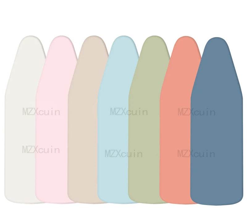 Ironing board cover 140x50cm, cotton cover and thick felt liner, easy to fit, resistant to burning, Morandi color - AIAZ