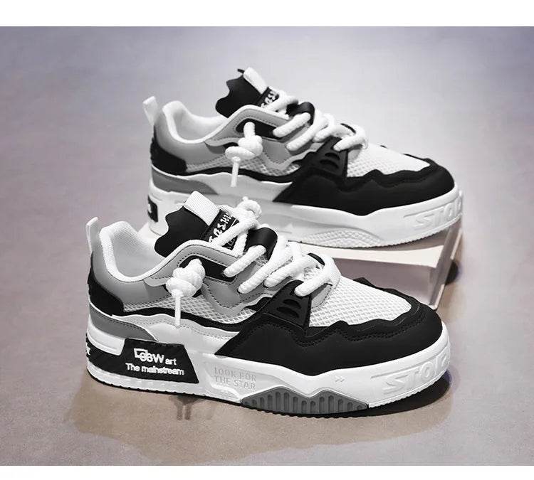 Men Shoes Platform Male Sneakers 2025 New Vulcanized Shoes for Men Casual Running Shoes Large Size 45 46 Hot Sapatos Masculinos - AIAZ