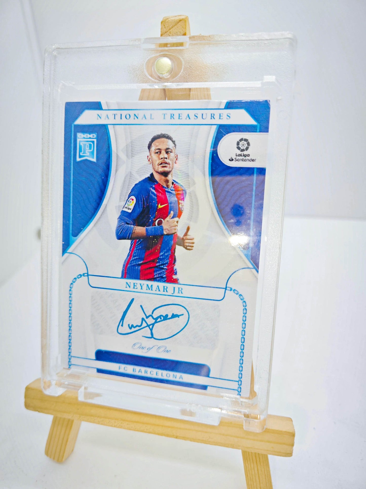 Panini collectible card laser flash DIY Messi Cristiano Ronaldo Kylian Mbappe David Beckham Card bricks Holiday gifts 1.5mmthick - AIAZ