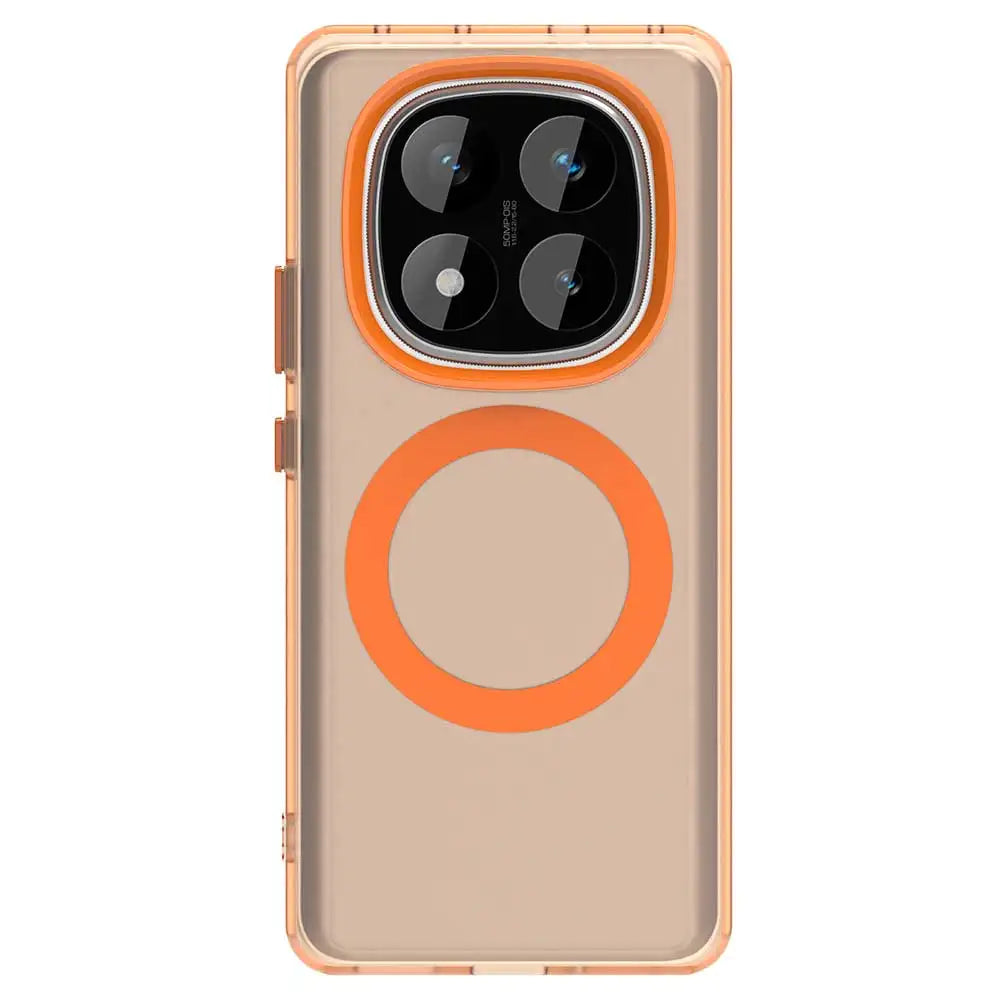 For Xiaomi Redmi Note 14 Pro+ 5G Case Luxury Magnetic Wireless Charge For Magsafe Case for Redmy Note 14 Pro Plus Back Cover