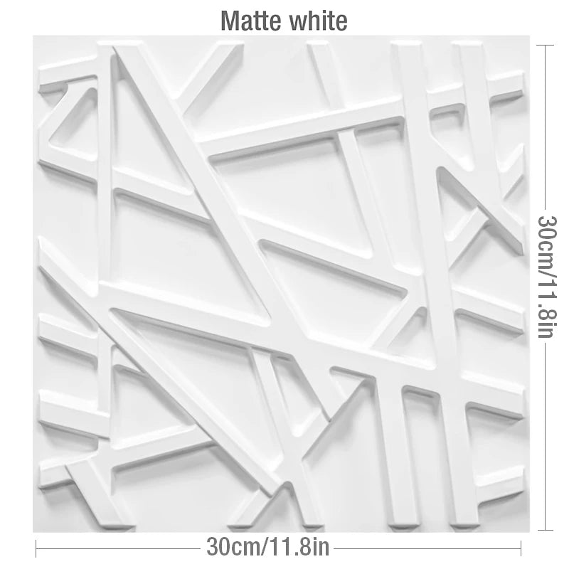 30x30cm 3D three-dimensional wall sticker decorative living room wallpaper mural waterproof 3d wall panel mold bathroom kitchen