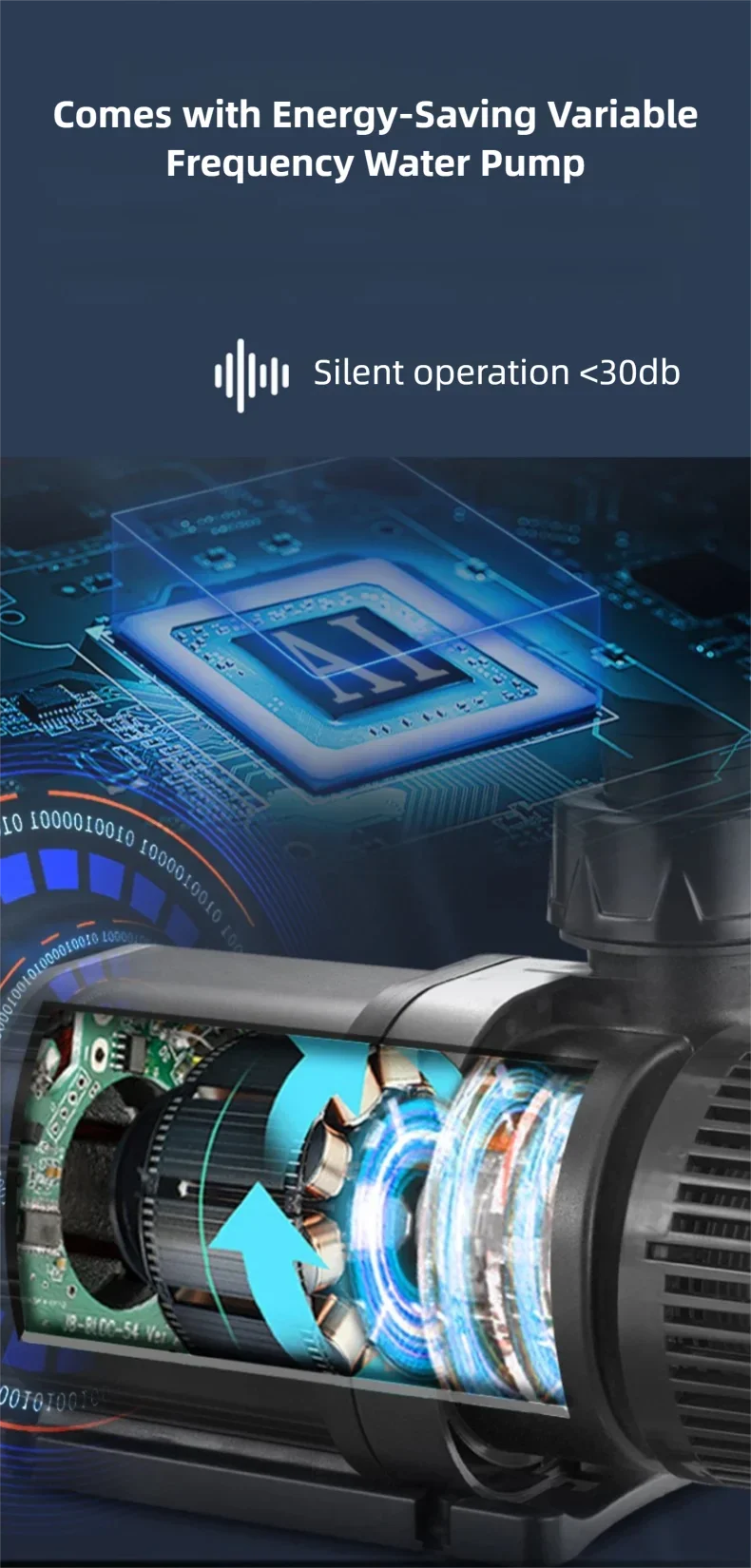 Cool Fish Aquarium Smart Desktop Fish Tank APP Touch Control Silent Air-Reduction Coral Reef for Marine Freshwater