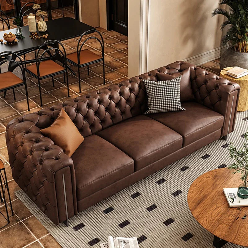 American Recliner Lazy Sofa Large High Back Fabric Comfortable Sofa Relaxing 3 Seats Muebles Para Salas Modernos Room Furniture