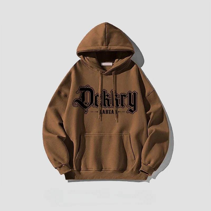 Male Hoodie Harajuku Fashion Loose Autumn New In Men's Hooded Sweatshirt Funny Cheap Streetwear High Quality Pastel Color Cotton - AIAZ