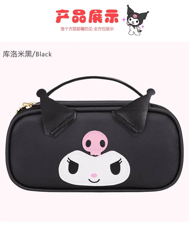 School Supplies Kawaii Pencil Case Stationery for Girls Pupil Cute Writing Bag Sanrio Kuromi Cinamoroll My Melody Student Kids - AIAZ
