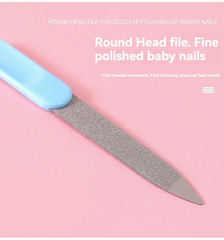 Hair Health Care Thermometer Grooming Brush Clipper Teether Toothbrush Kit Baby Essentials 10PCS Baby Nail Trimmer Care Set Kid