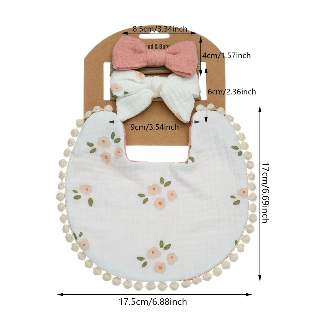 Personalized Custom name Embroidered Newborn letter Nursery Baby Bibs burp cloth suit Cotton Gifts for Boy Girl  ﻿