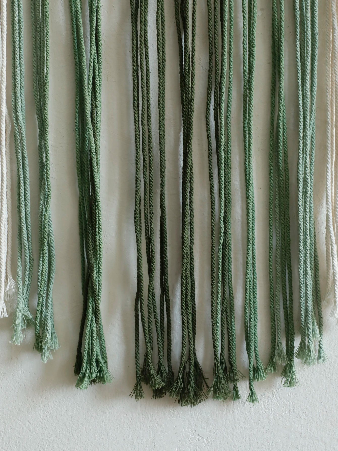 Handmade Macrame Wall Hanging Tapestry with Fringe and Wooden Beads for Living Room Bedroom or Nursery Large Bohemian Decor Gift