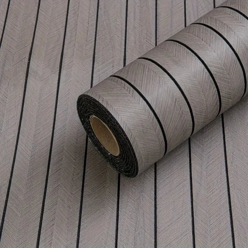 Extra thick 3D retro wood grain self-adhesive wallpaper - perfect for DIY ceiling and wall projects, SXP resin, removable and wa