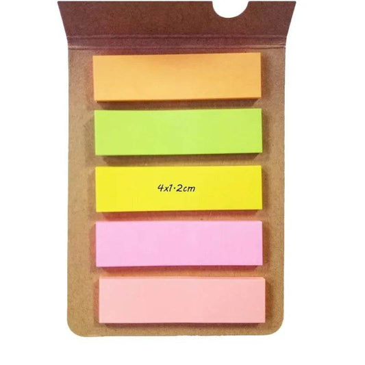 1pcs/lot Office School supplies Rainbow diary sticker bookmarker note Folding memo pad cute Planner Stickers Sticky Notes - AIAZ