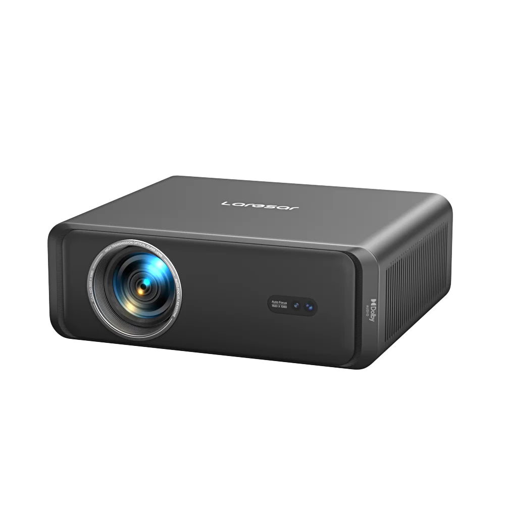Laresar A1 Projector 4K 1200ANSI Netflix Officially Native 1080P Android TV Auto Focus/Keystone WiFi6 BT5.2 Dolby Home Cinema