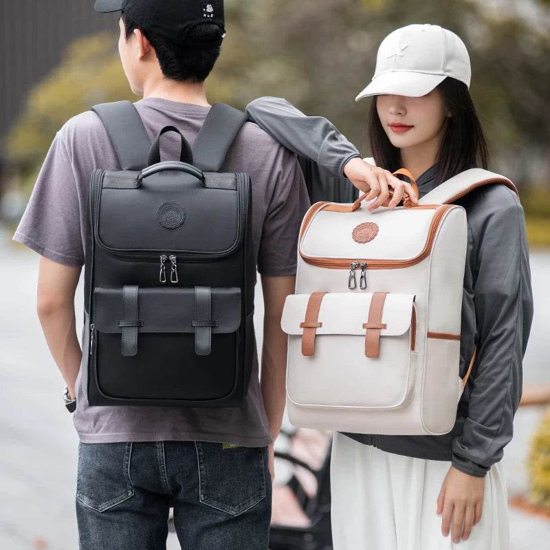 Backpack for boys, fashion trends for junior high school students, school bags for female college students, high school casual l - AIAZ