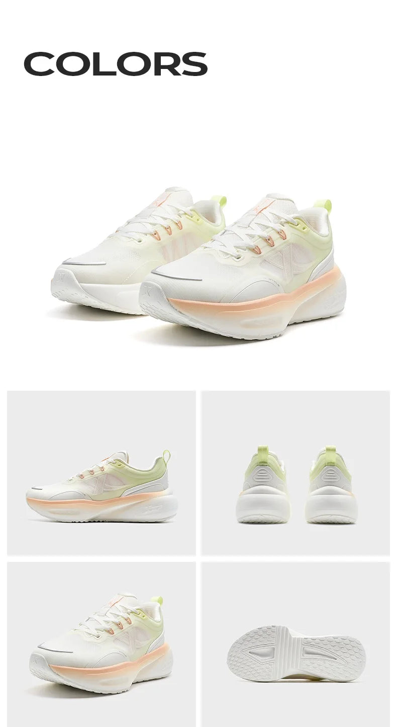 Xtep Dynamic Foam Women Running Shoe Air Wear-Resistant Sports Shoe For Women Non-Slip Female Soft Casual Sneakers 875118110013