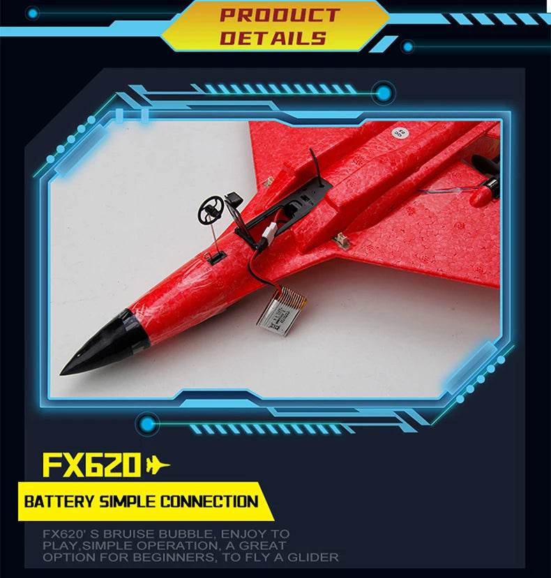 RC Foam Aircraft SU-35 Plane 2.4G Radio Control Glider Remote Control Fighter Plane Glider Airplane Foam Boys Toys for Children - AIAZ