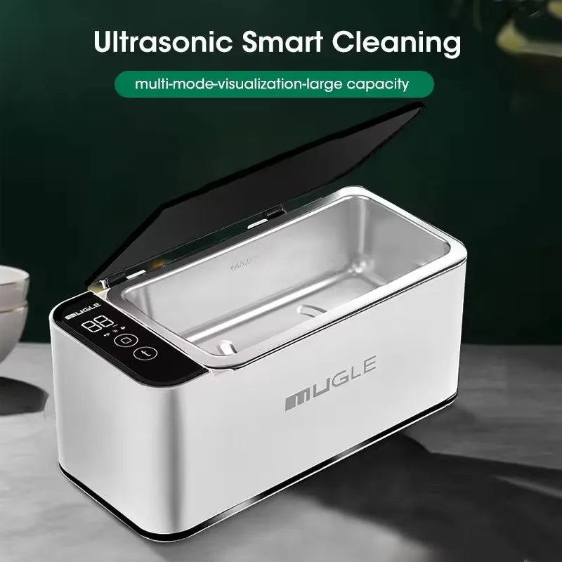 Ultrasonic Cleaner 35W Household Ultrasonic Glasses Jewelry Cleaner 500ML High-frequency Vibration Cleaning Multifunctional Tool