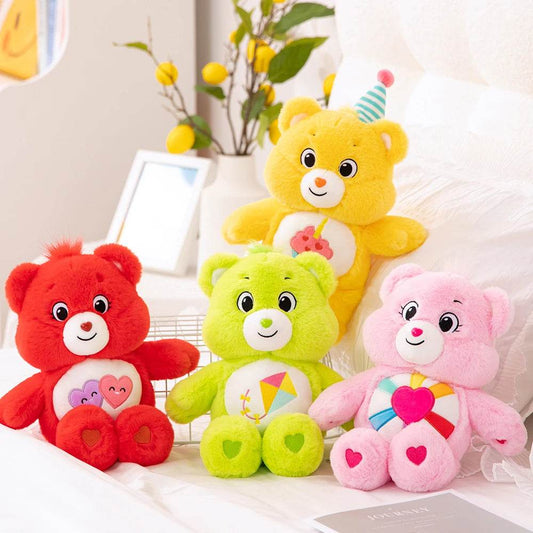 Care Bears Lovely Animals Plush Toys Dolls Companion Wish Effort Birthday Stuffed Bear Toys Dolls Sleeping Cartoon Toys - AIAZ
