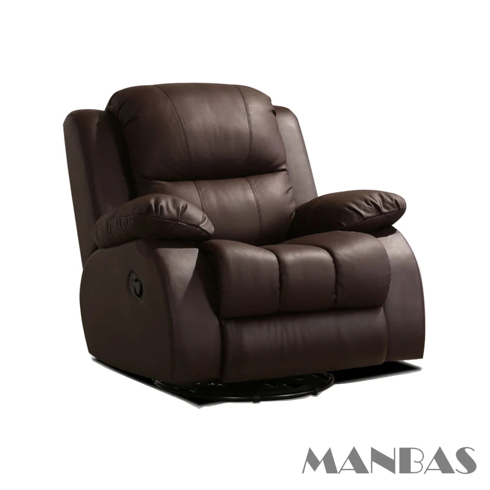 MINGDIBAO Manual / Electric Recliner Sofa Genuine Leather Couch for Livingroom Theater Seat Cinema Recliner Multifunctional Sofa