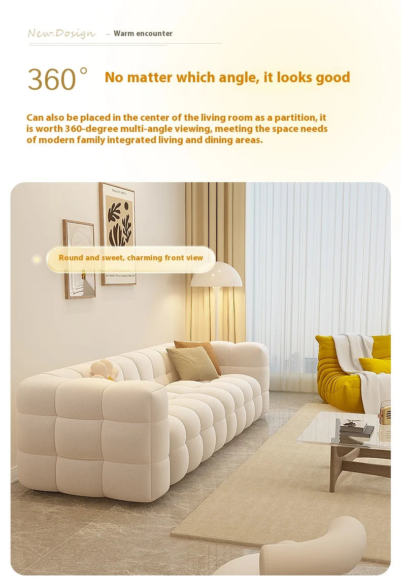 Family Luxury Living Room Sofas European Modern Plush Reclining Sofa Corner Lounger Muebles Para El Hogar Home Decoration