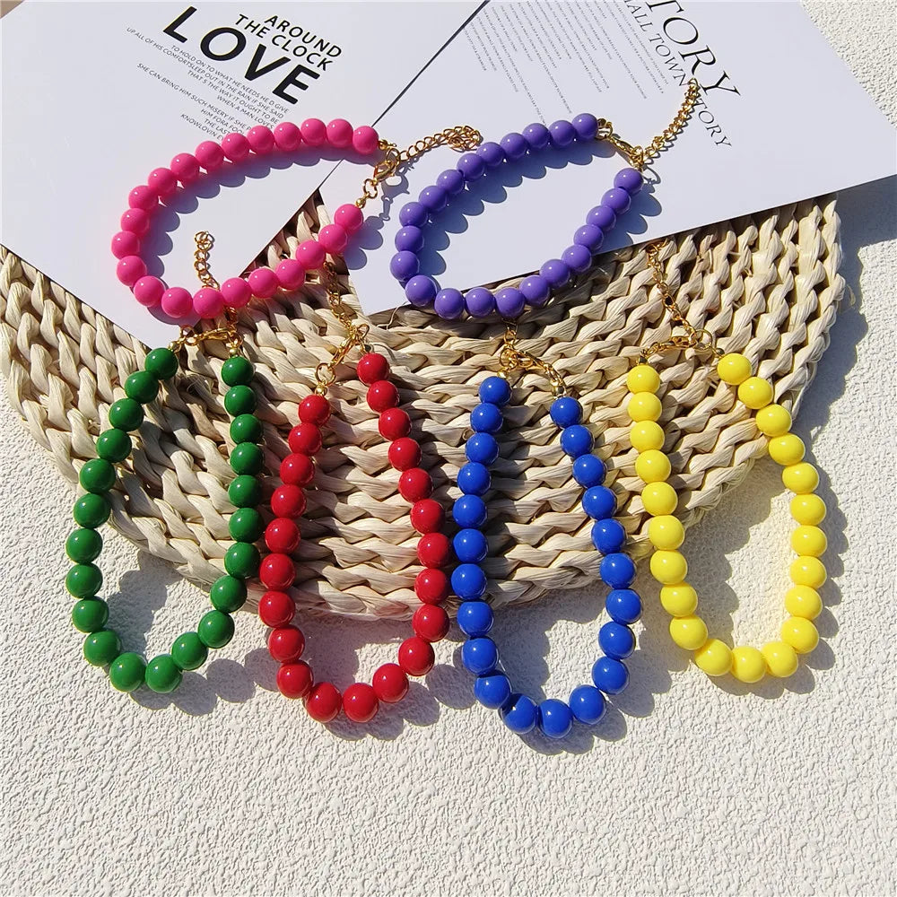 Dogs Necklace Extension Chain Design Pet Collar Fashion Dogs Faux Pearls Necklace Loop DIY Cat Dog Grooming Accessory