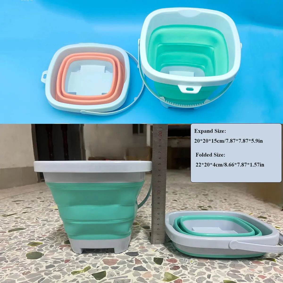 11/5/1 PCS Beach Sand Play Water Set Folding Bucket Summer Toys for Children Kids Outdoor Game Sandbox Accessories Color Random - AIAZ