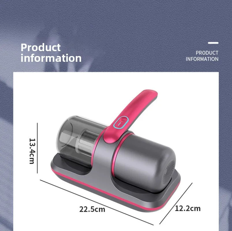 Mite Remover Household Bed Vacuum Cleaner Wireless Suction Bed Sterilizer Large Suction Remove Mites Pregnant Women and Children