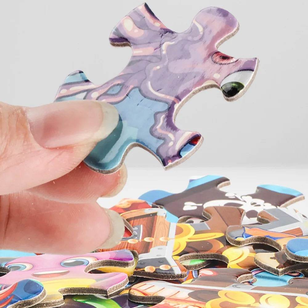 48 Pieces Puzzle Toys Children's Early Education Toys Kindergarten Souvenirs Gifts Exercising Thinking and Hands-on Abilities - AIAZ