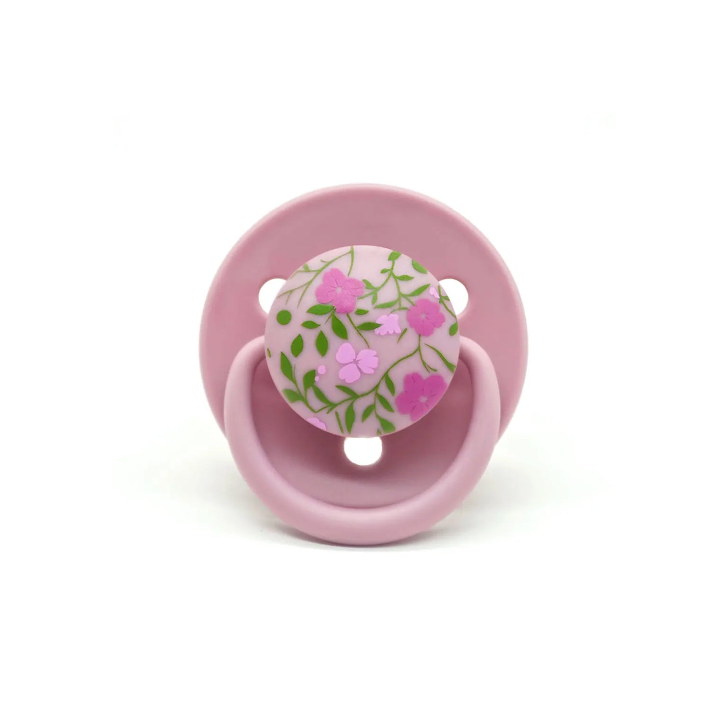 0-36 months macaron color baby silicone pacifier + pacifier chain, food grade material children's chewing fun