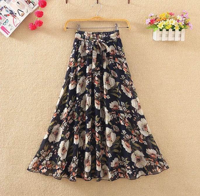 Skirts for Women Summer 2024 A Line High Waist Woman Skirt Casual Trend Modest Vintage Cheap Quality Korean Fashion Style Y2k V - AIAZ